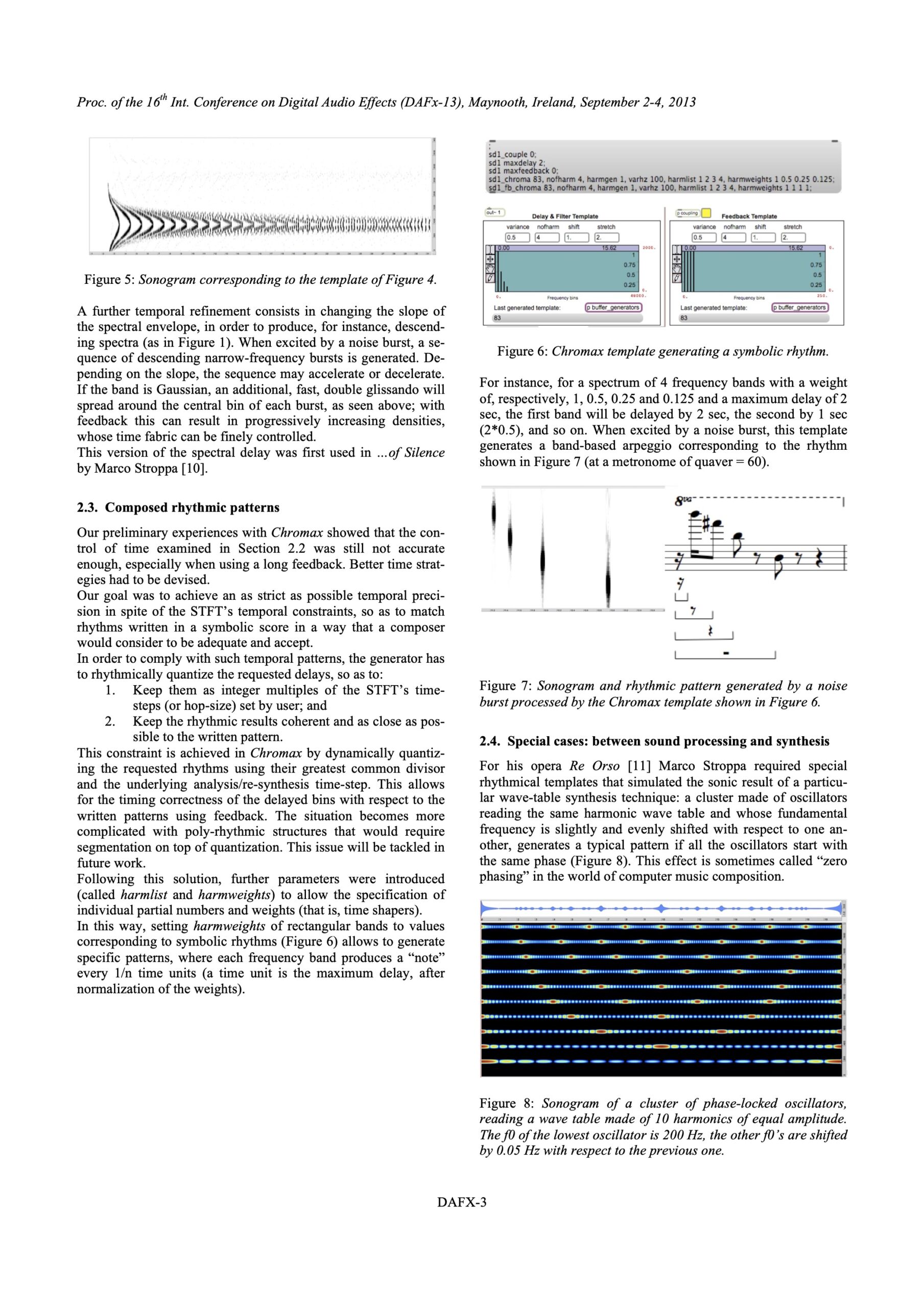 Chromax, the Other Side of the Spectral Delay between Signal Processing and Composition